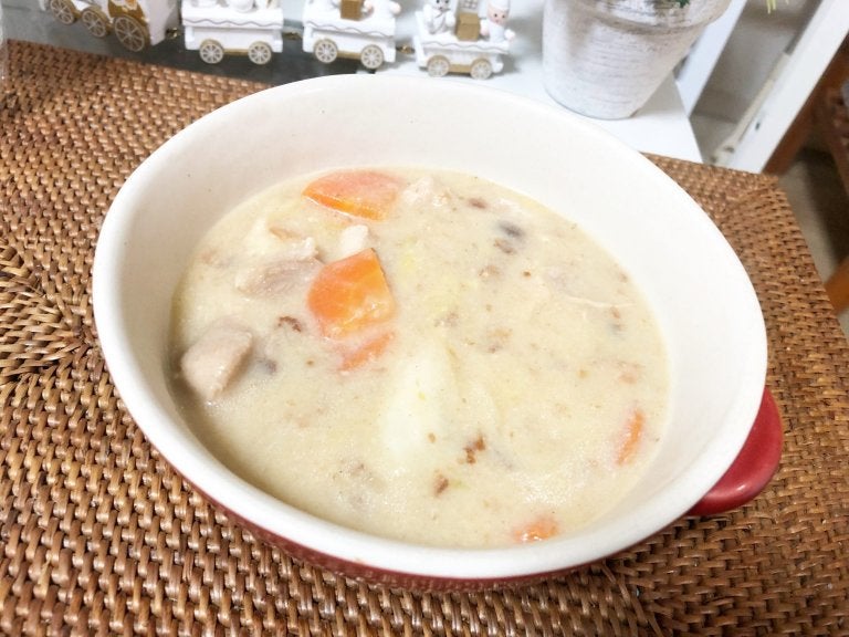 白菜のクリームシチュー！？