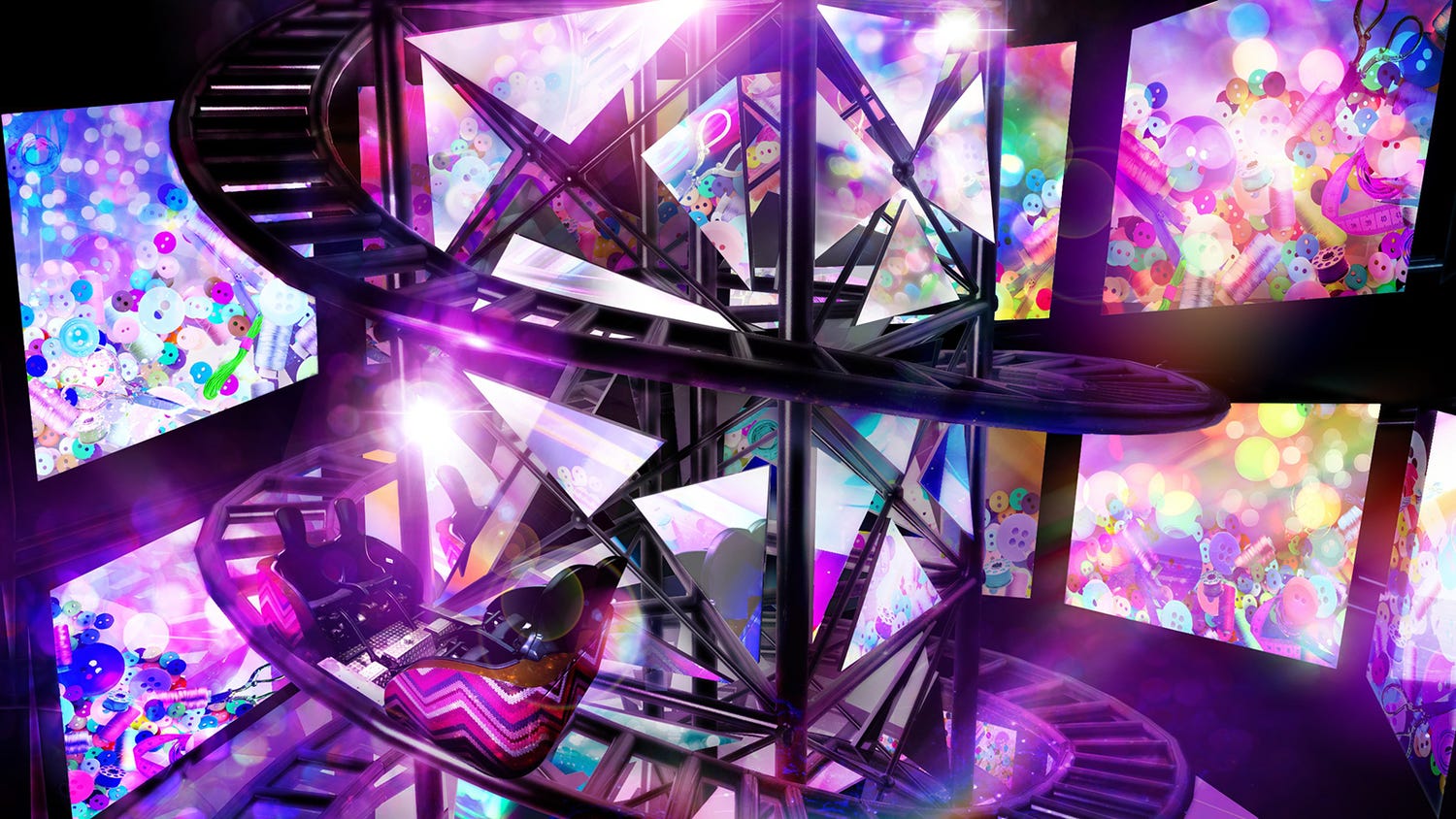 よみうりランド「グッジョバ!!」リニューアル、SNS映えジェットコースター&異世界で絶叫レース