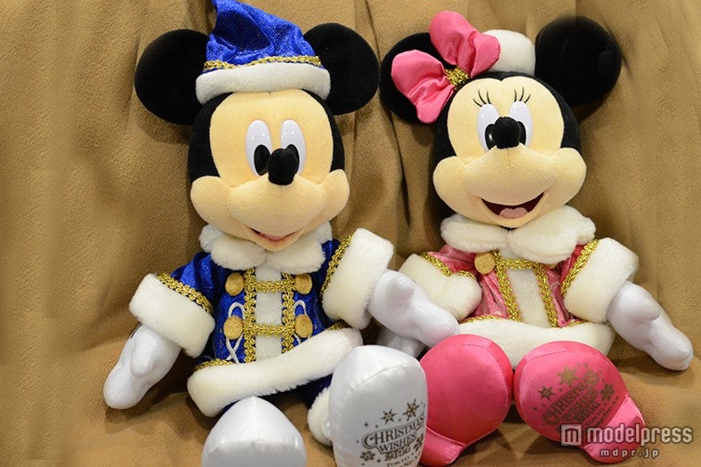 ミッキー、ミニーぬいぐるみ（TDS）各￥4300