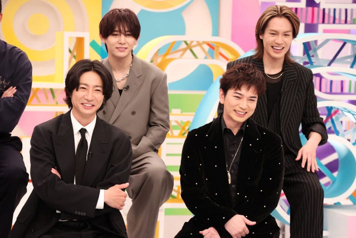 (左上から時計回りに)山田涼介、松田元太、松本潤、相葉雅紀(C)フジテレビ