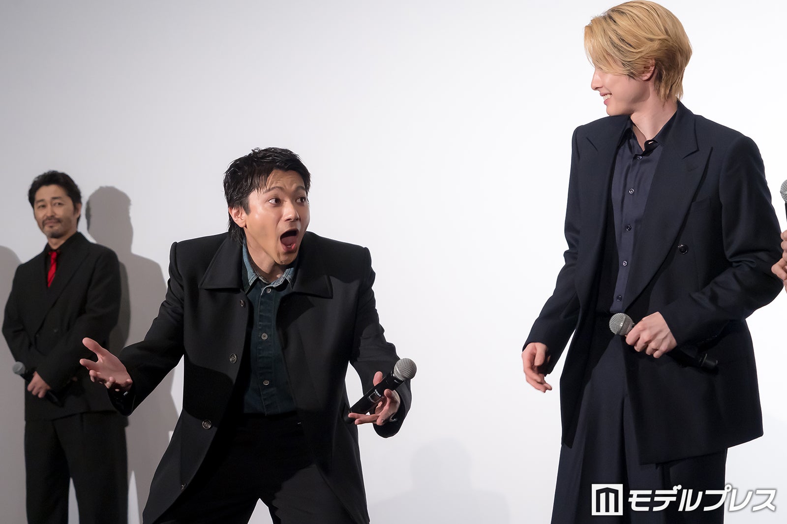 （左から）安田顕、山田裕貴、本田響矢（C）モデルプレス