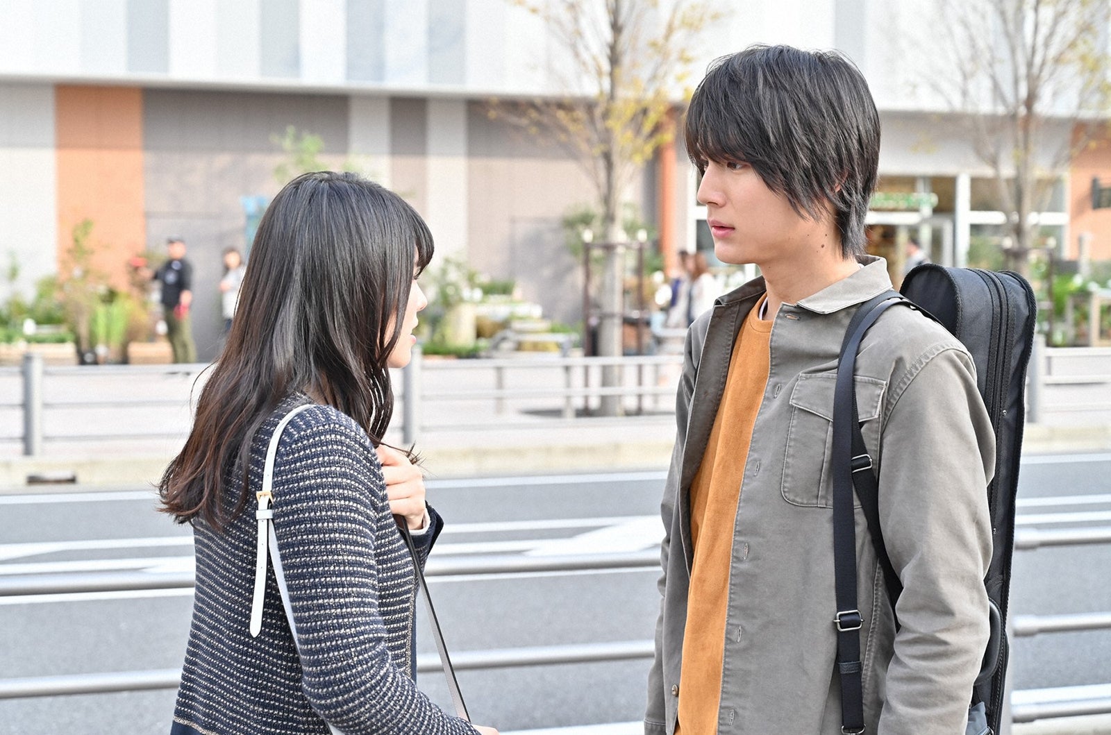 小西はる、中川大志／「G線上のあなたと私」第7話より（C）TBS