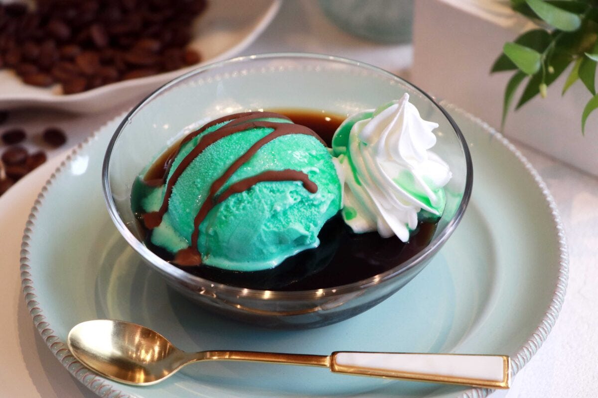 チョコミントドリンク