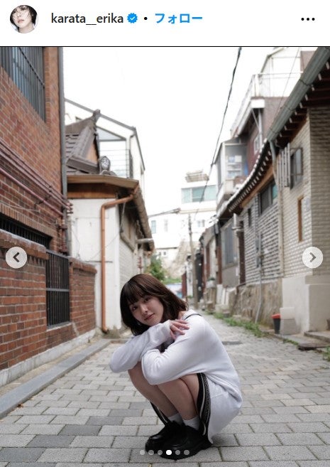 唐田えりか公式Instagramより