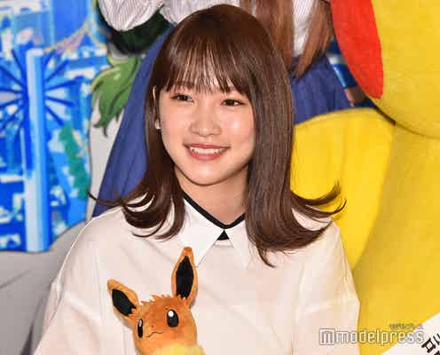 川栄李奈、明るい女子高生役に苦戦?「私は普段暗いので…」<劇場版ポケットモンスター みんなの物語>