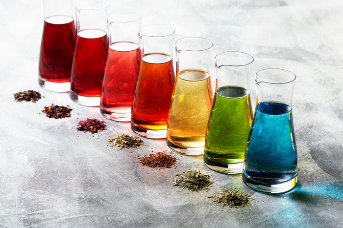 7色のハーブティー／画像提供：ANAインターコンチネンタルホテル東京