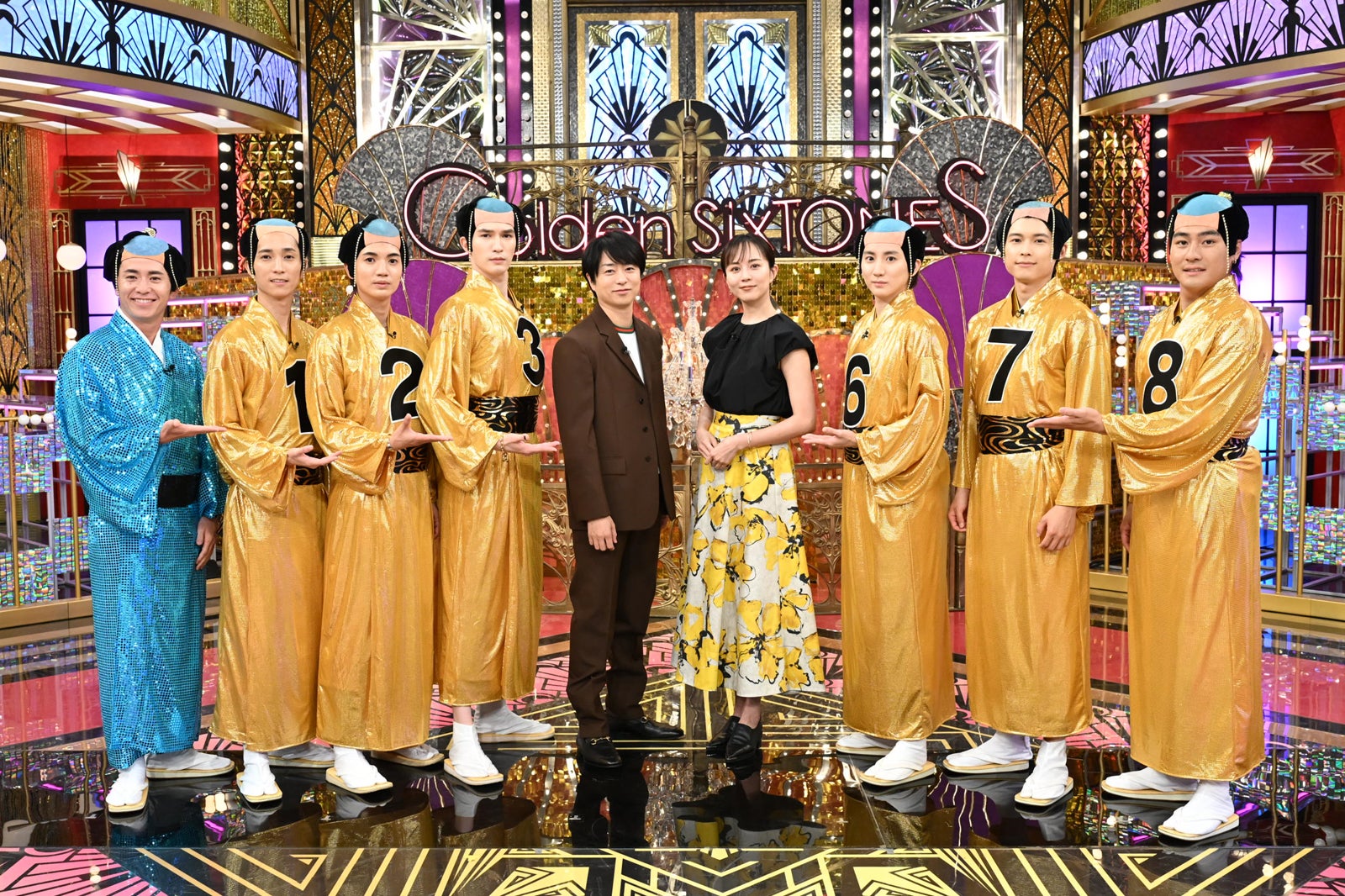 日テレドラマが「Golden SixTONES」集結 櫻井翔・當真あみ・岩田剛典ら登場