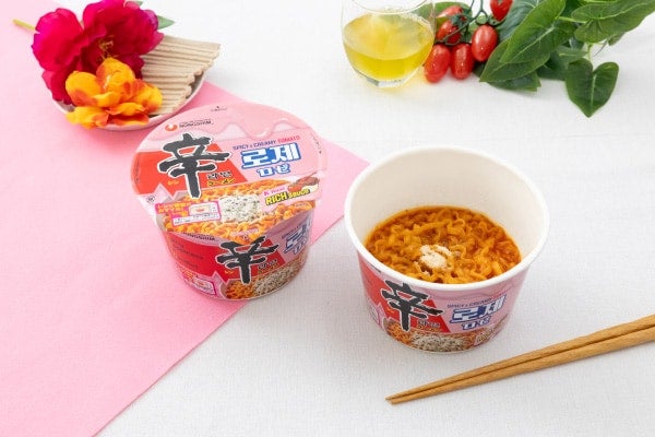 辛ラーメンの人気No.1レシピ「辛ラーメン ロゼ カップ」がセブン-イレブンで先行発売！