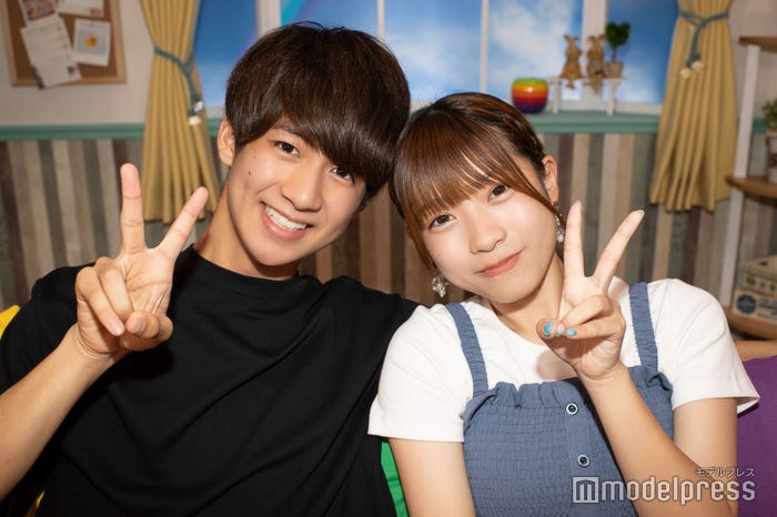 きょうへい(青山京平)、すず(三野宮鈴)(C)モデルプレス