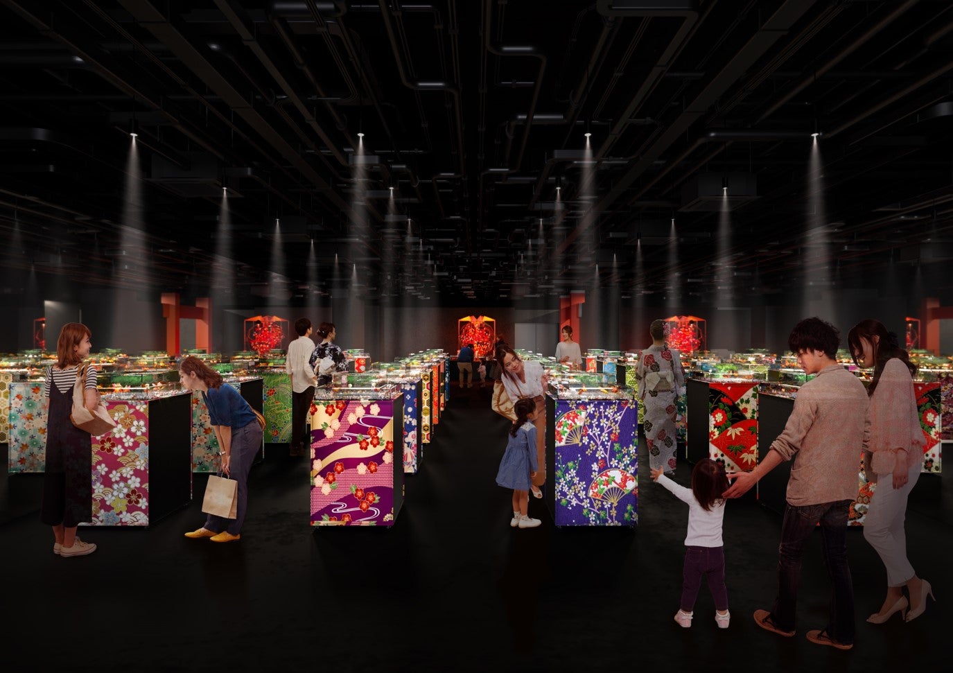 アートアクアリウム美術館 GINZA／画像提供：アートアクアリウム製作委員会