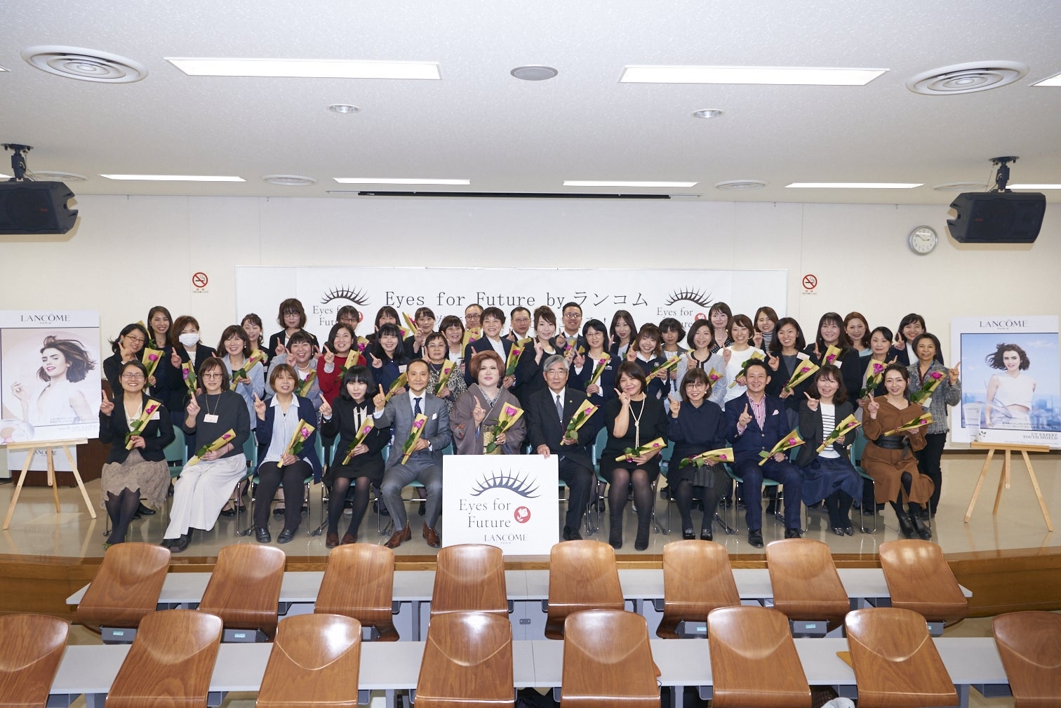 石巻専修大学行われた開講式