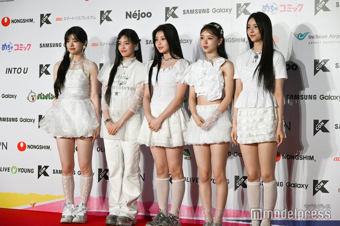 MINJU、IROHA、WONHEE、MOKA、YUNAH/ILLIT(C)モデルプレス