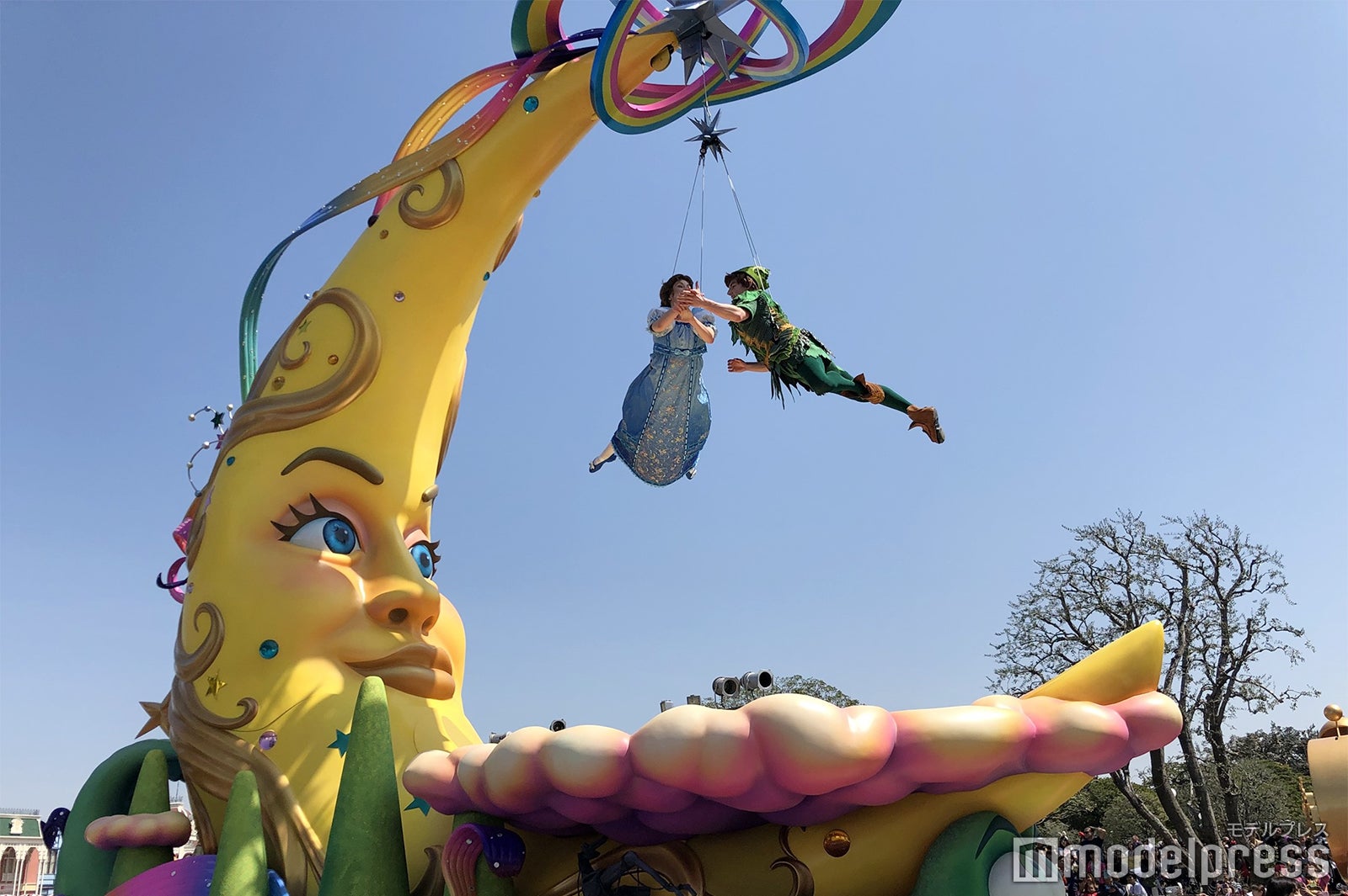 ウェンディ、ピーターパン／パレード「ドリーミング・アップ！」（C）モデルプレス（C）Disney