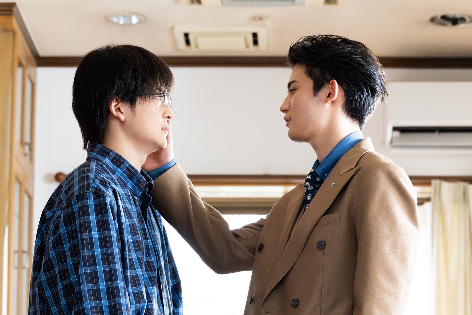 高橋文哉、藤原大祐「伝説の頭 翔」第7話より（C）テレビ朝日