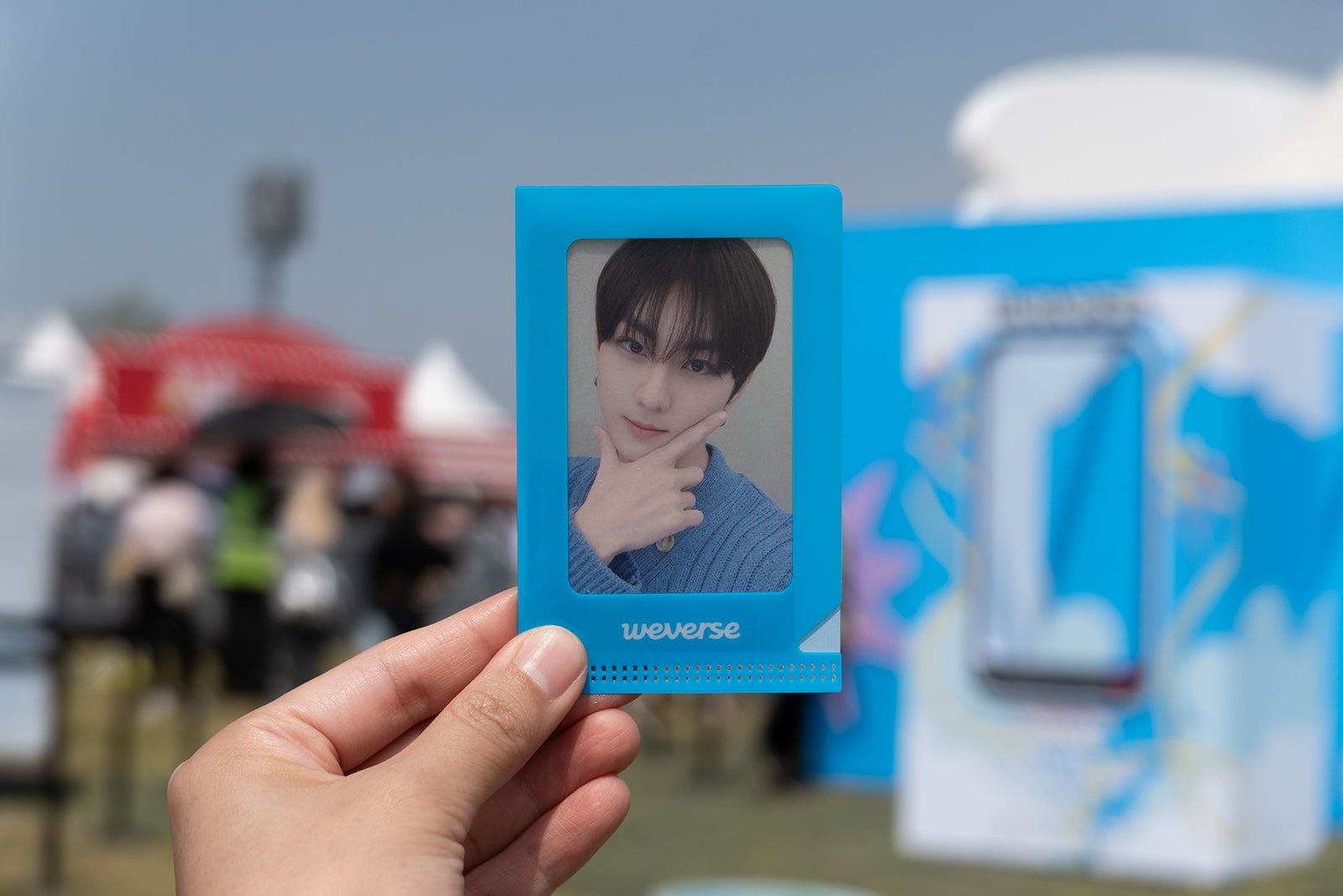 デジタルウォーターマークフォトカード（C）2024 Weverse Con Festival