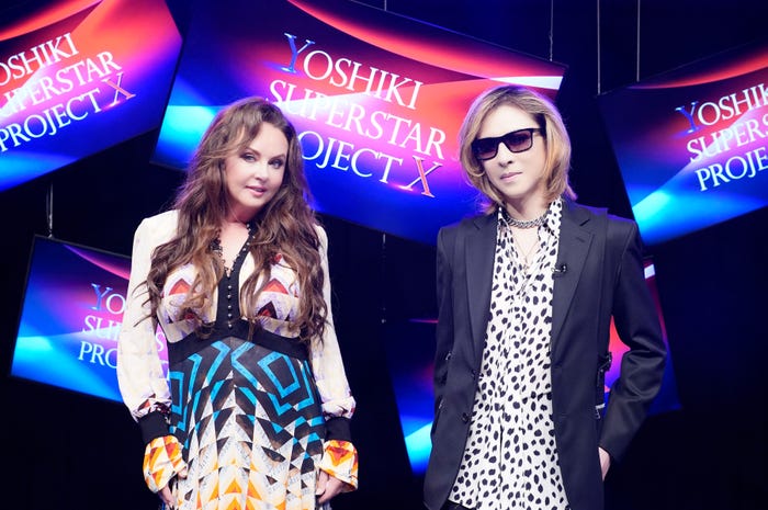 サラ・ブライトマン、YOSHIKI「YOSHIKI SUPERSTAR PROJECT X」 (C)NTV