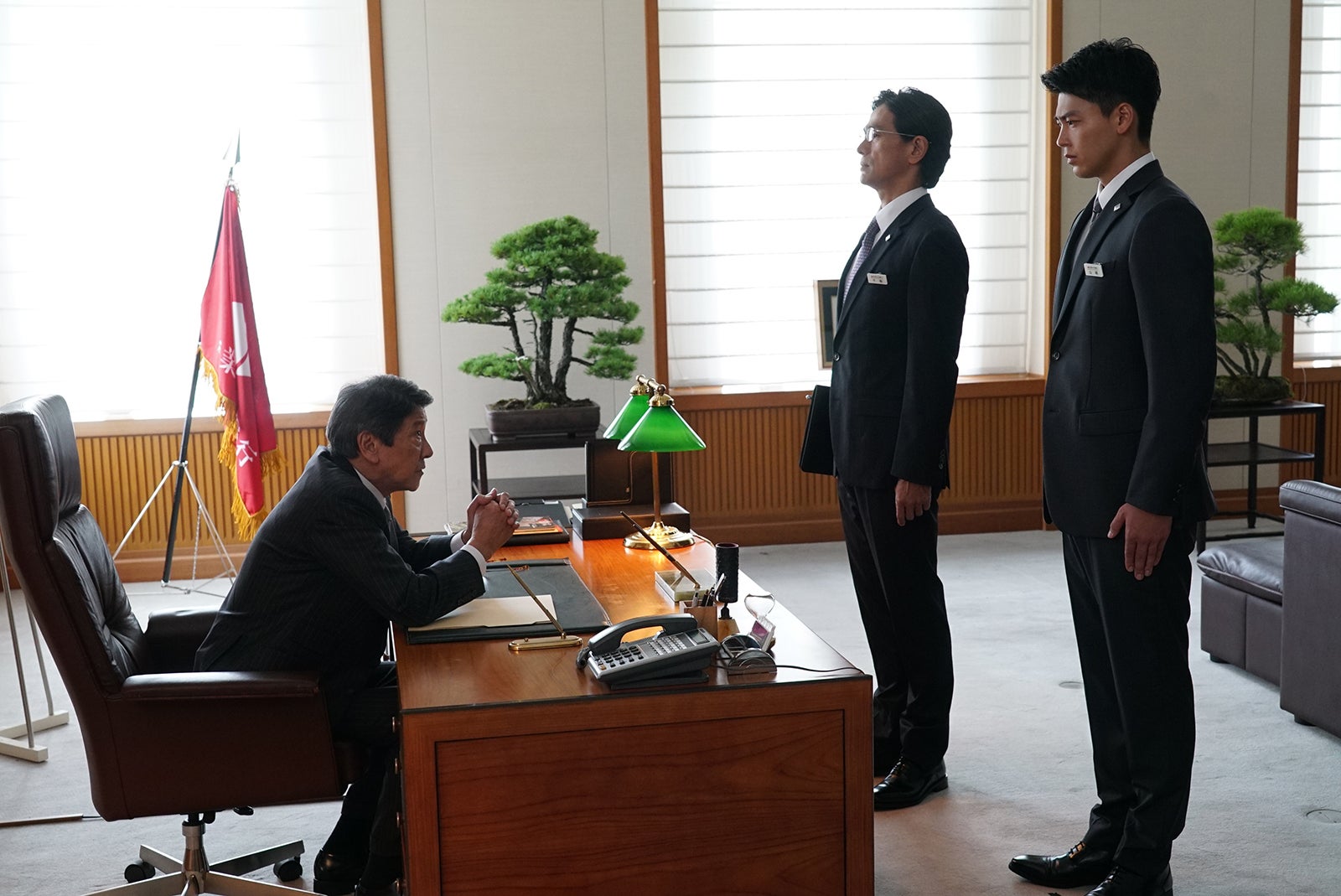 奥田瑛二、江口洋介、竹内涼真「アキラとあきら」初解禁された場面写真（C）2022「アキラとあきら」製作委員会