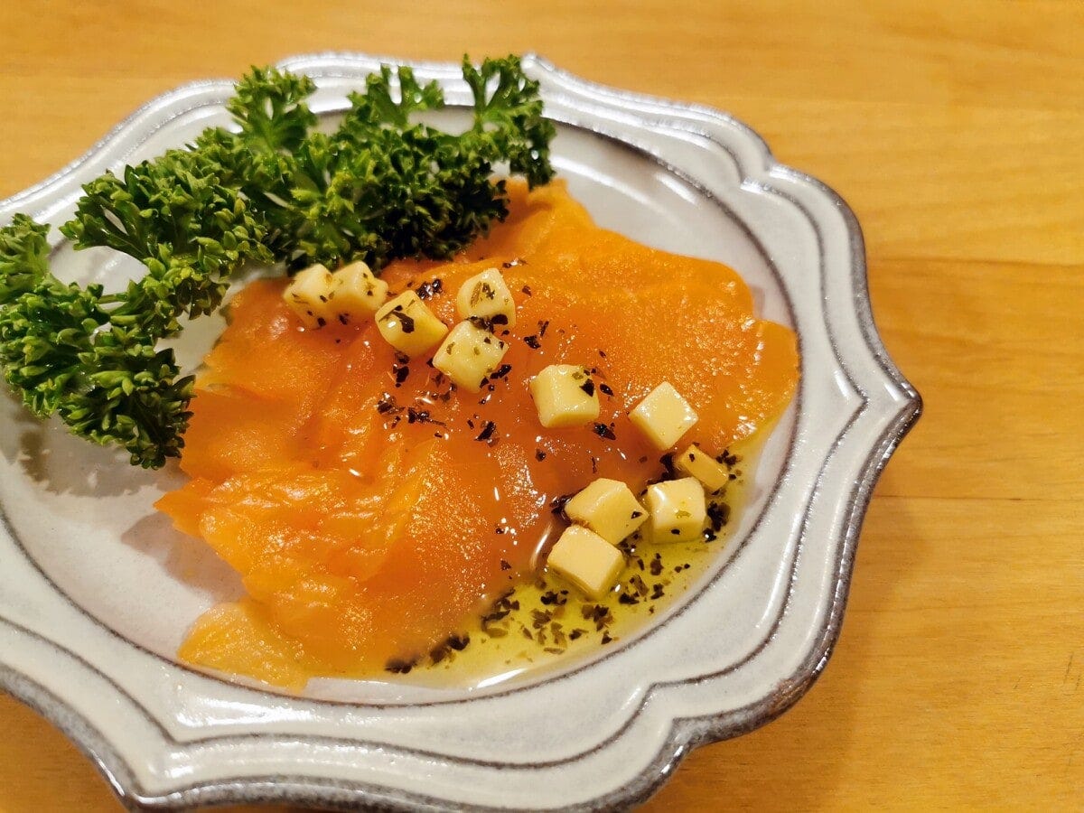 しっとりしているので、何枚もぺろりといけちゃいそう。ハーブとも好相性です