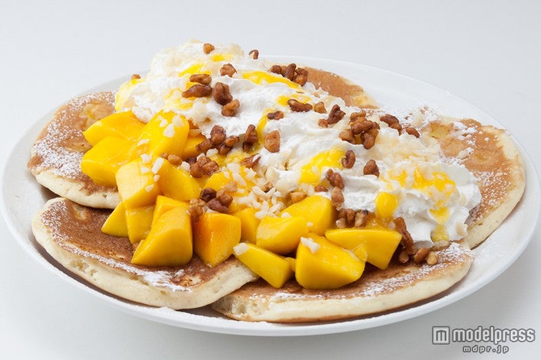 「マンゴー A ゴーゴーパンケーキ」￥1，600