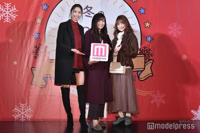 清水彩未さん、葛川奈美さん、森下花音さん (C)モデルプレス