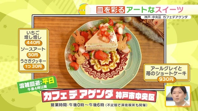 アールグレイと苺のショートケーキ