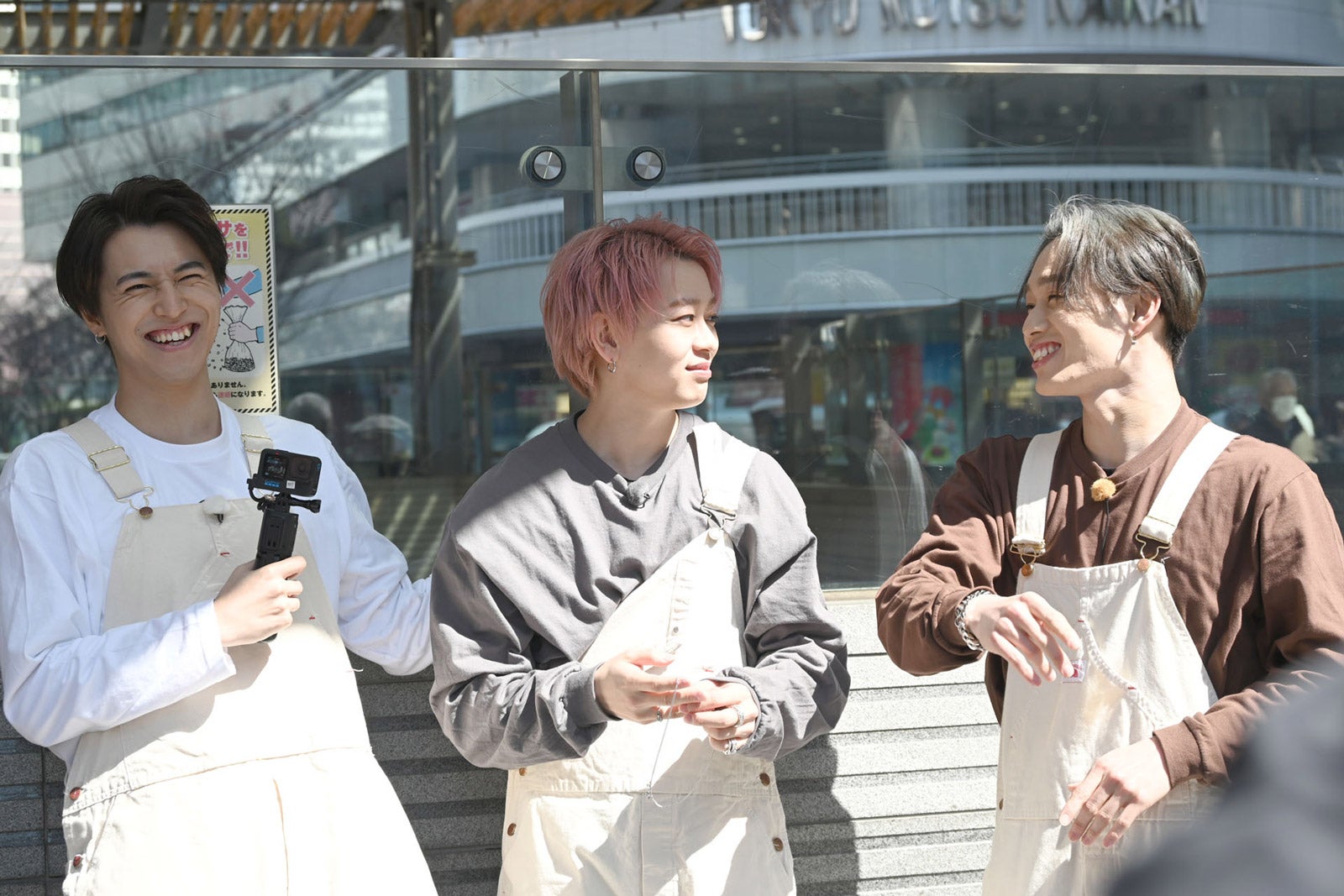 （左から）タカシ、シューヤ、マサヒロ（C）フジテレビ