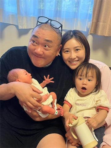 西野未姫、第二子・男児の出産を報告「2人のママになれてとても幸せです」家族4人ショット公開