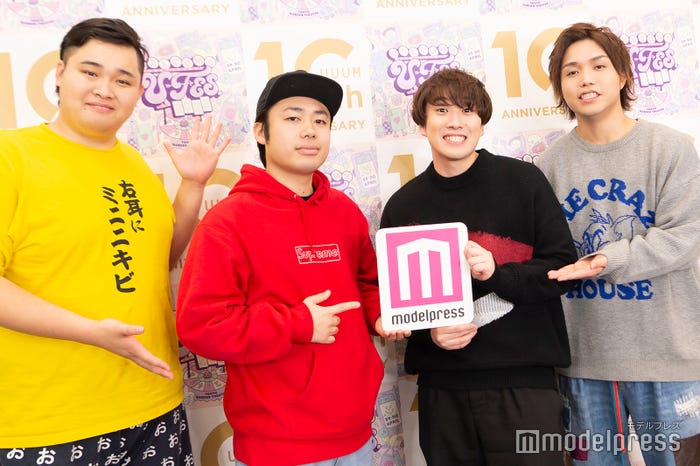 Fischer’s・ンダホ、シルクロード、水溜りボンド・カンタ、トミー(C)モデルプレス