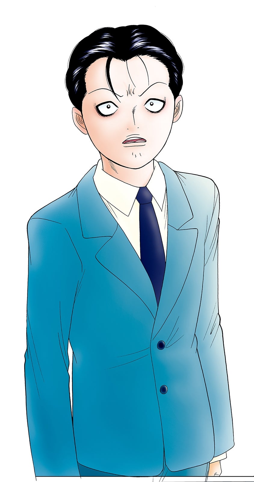 矢本悠馬演じる谷川安夫（C）西森博之／小学館 