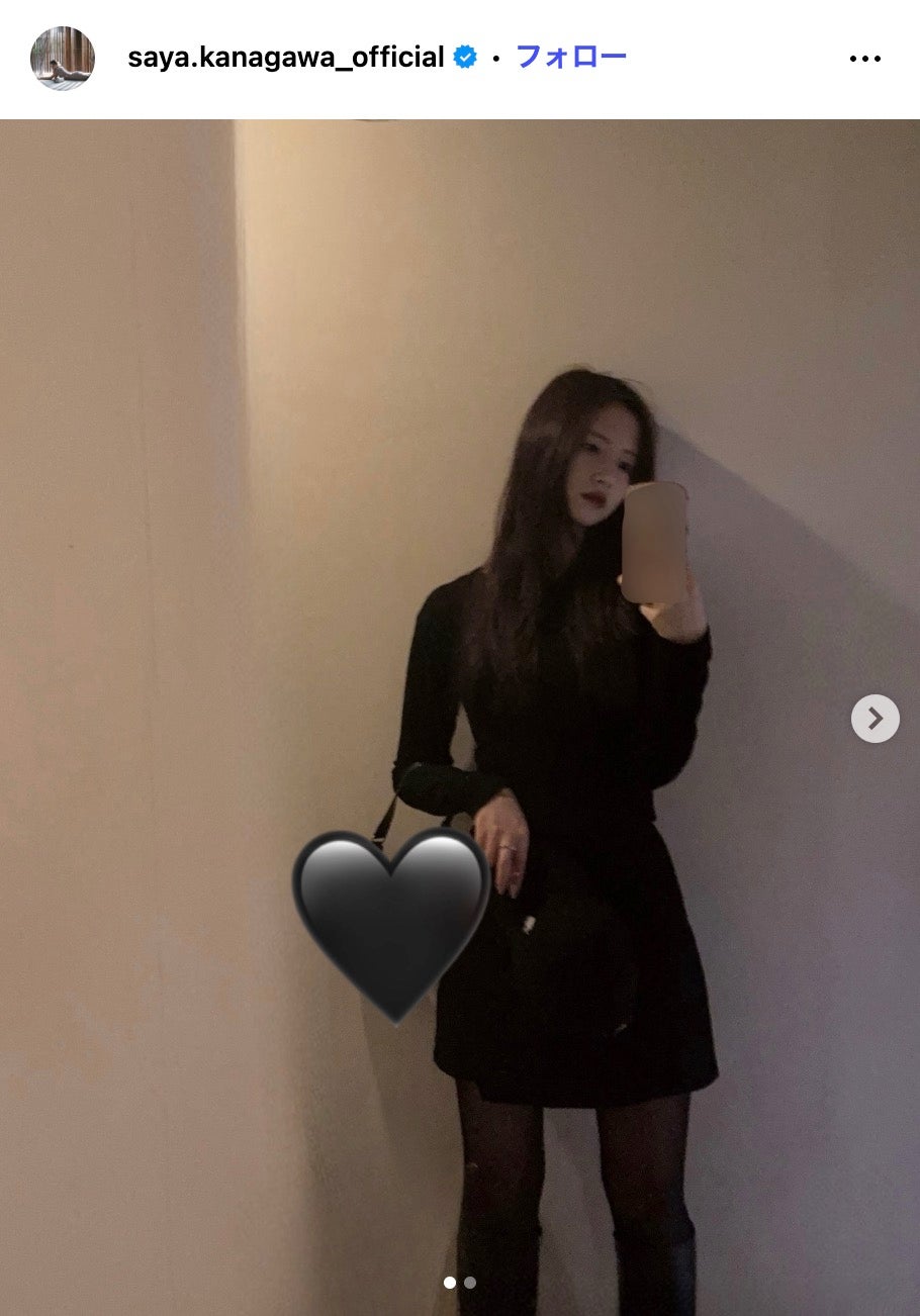 金川紗耶Instagramより