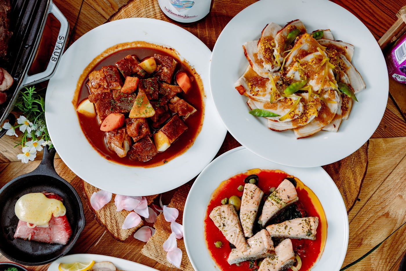 桜・グランピングブッフェ（提供写真）