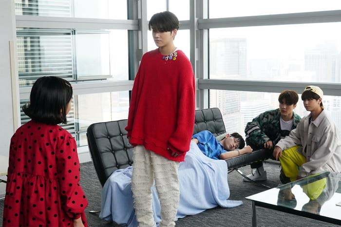 白山乃愛、YUMA、HARUA、MAKI、TAKI/「Dr.チョコレート」第3話(C)日本テレビ