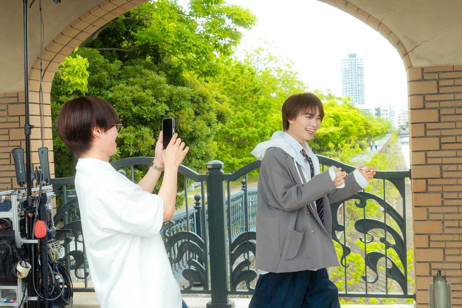 大橋和也、大西流星（C）2024「恋を知らない僕たちは」製作委員会（C）水野美波／集英社