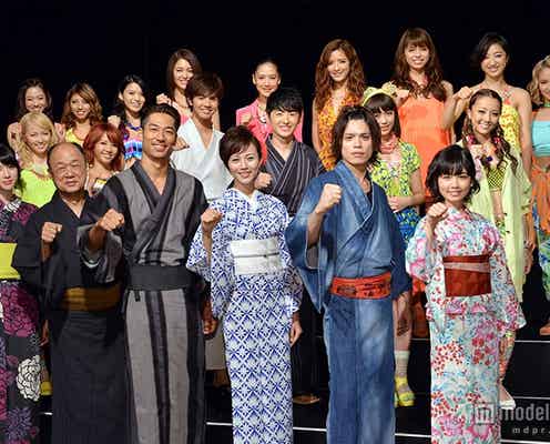EXILE・AKIRAら「GTO」キャスト陣が浴衣姿で集結 E-girlsも駆けつける