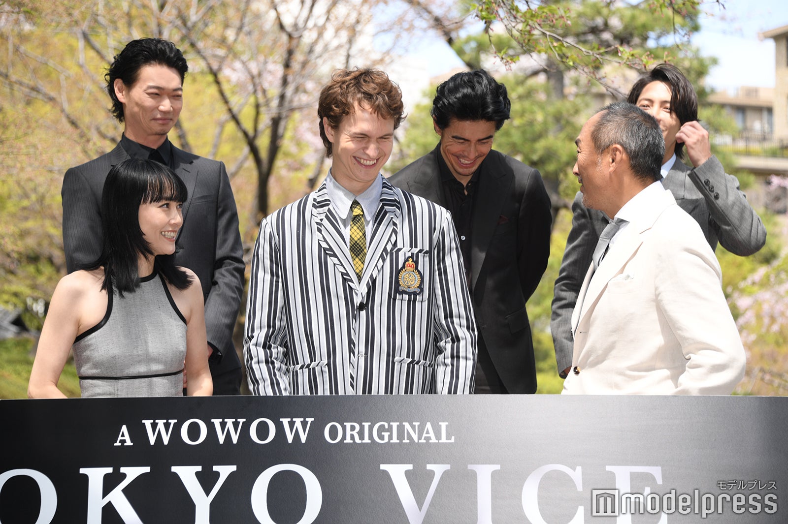 （下段左から）菊地凛子、アンセル・エルゴート、渡辺謙（上段左から）笠松将、伊藤英明、山下智久（C）モデルプレス