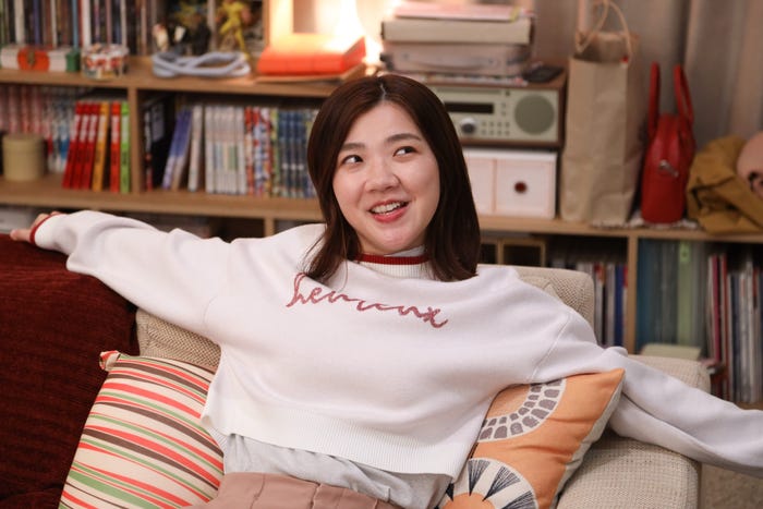 福田麻貴「婚活1000本ノック」第10話より(C)フジテレビ