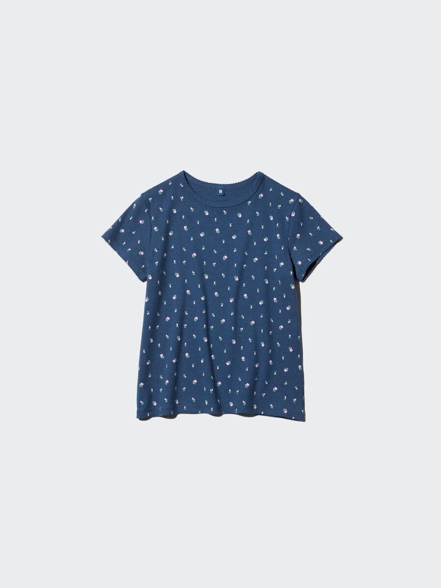ユニクロ リブTシャツ ユニクロのリブTシャツ