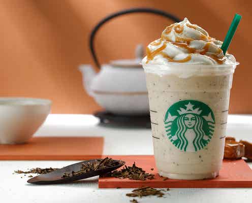 スタバ、“ほうじ茶ラテ”が遂にフラペチーノに!甘いホワイトモカが美味しさの引き立て役