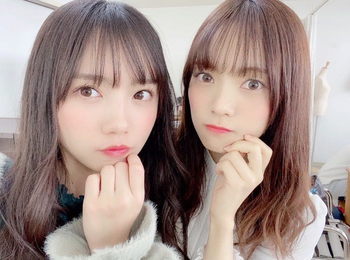 齊藤京子、宮田愛萌/齊藤京子オフィシャルブログより