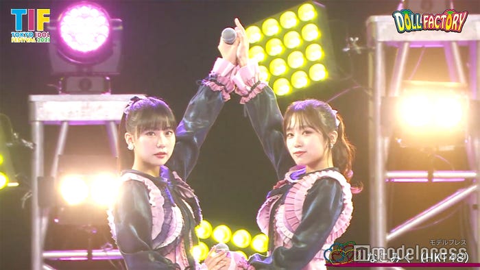 なこみく(HKT48)「TOKYO IDOL FESTIVAL 2021」 (C)モデルプレス