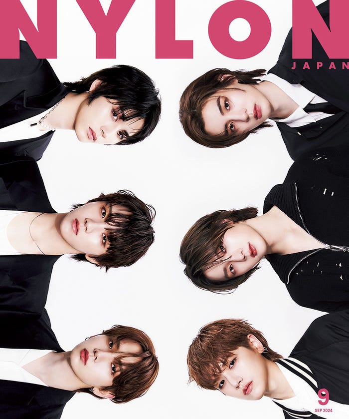 「NYLON JAPAN」9月号(カエルム、7月26日発売)表紙:BOYNEXTDOOR(C)NYLON JAPAN
