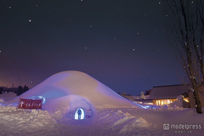 「かまくらカフェ」外観／画像提供：あてま高原リゾート ベルナティオ