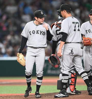 巨人が交流戦初の連敗 わずか2安打で零敗 ドラ1竹丸は12奪三振の力投も無援、八回途中3失点（自責1）で5敗目