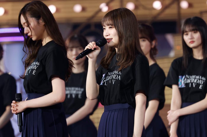 秋元真夏「乃木坂46 11th YEAR BIRTHDAY LIVE」初日の様子(C)乃木坂46LLC