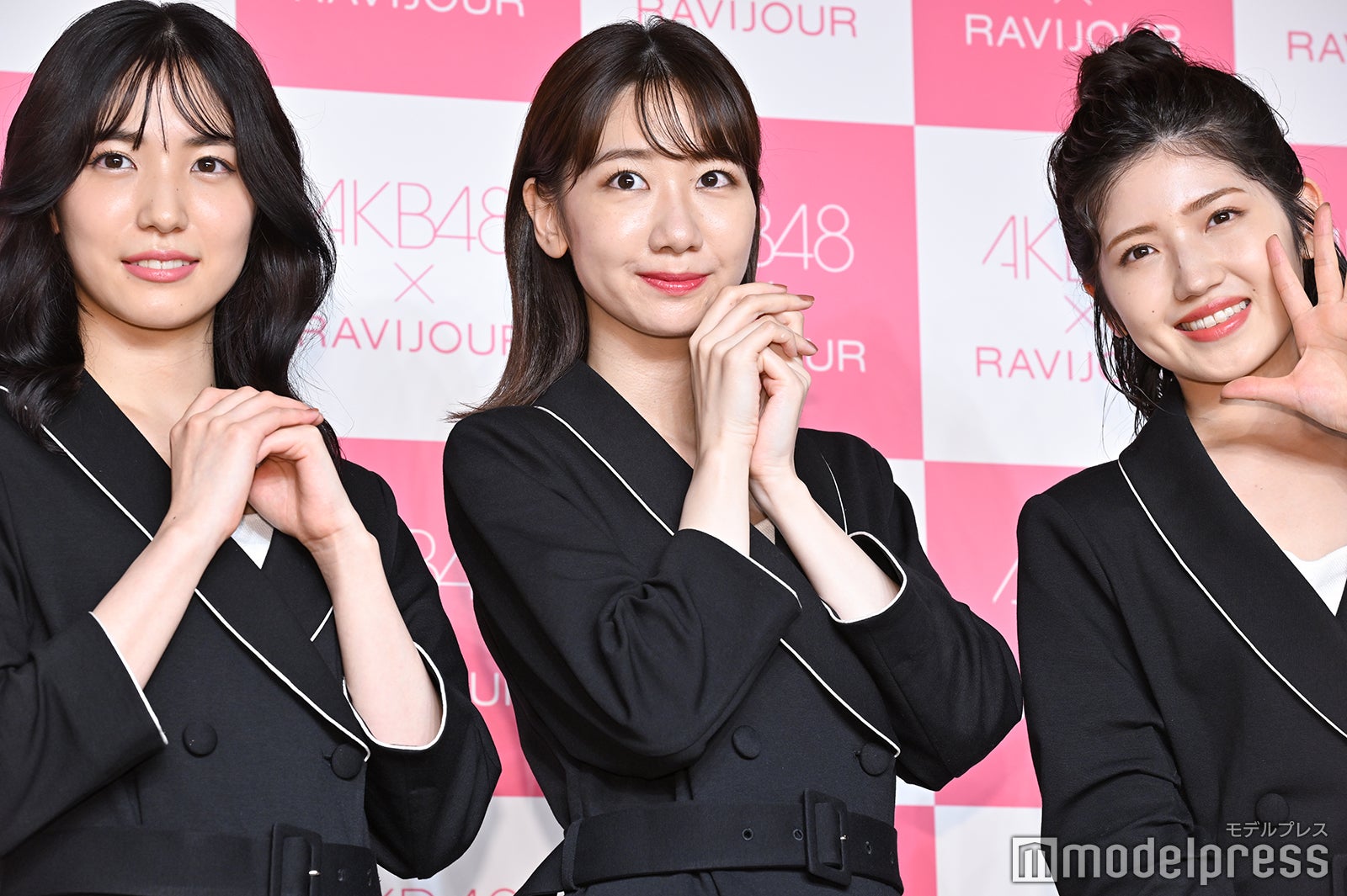 下尾みう、柏木由紀、村山彩希 （C）モデルプレス