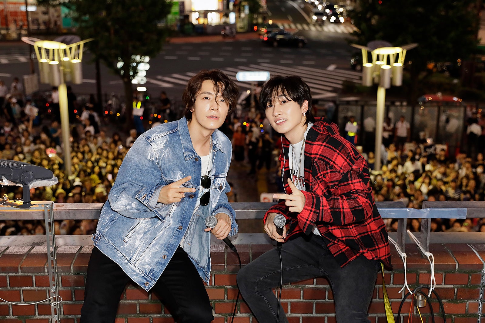 SUPER JUNIOR-D＆E（左から）ドンへ、ウニョク（提供写真）