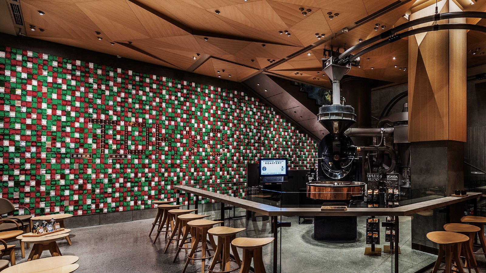 インスタレーション／画像提供：スターバックス コーヒー ジャパン