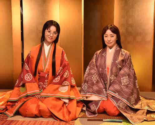 浜辺美波&菅野美穂、十二単姿で“かぐや姫”に?岡田健史も和装披露<ウチの娘は、彼氏が出来ない!!>