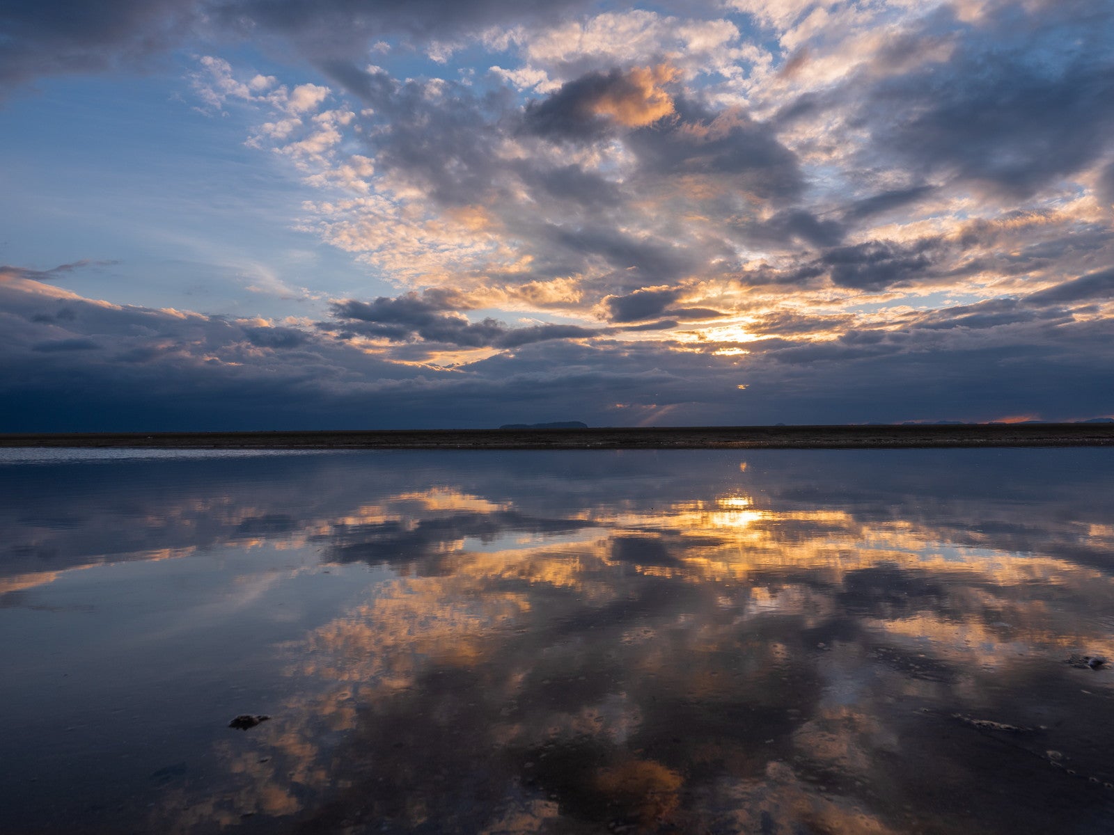 父母ヶ浜の夕日／提供画像