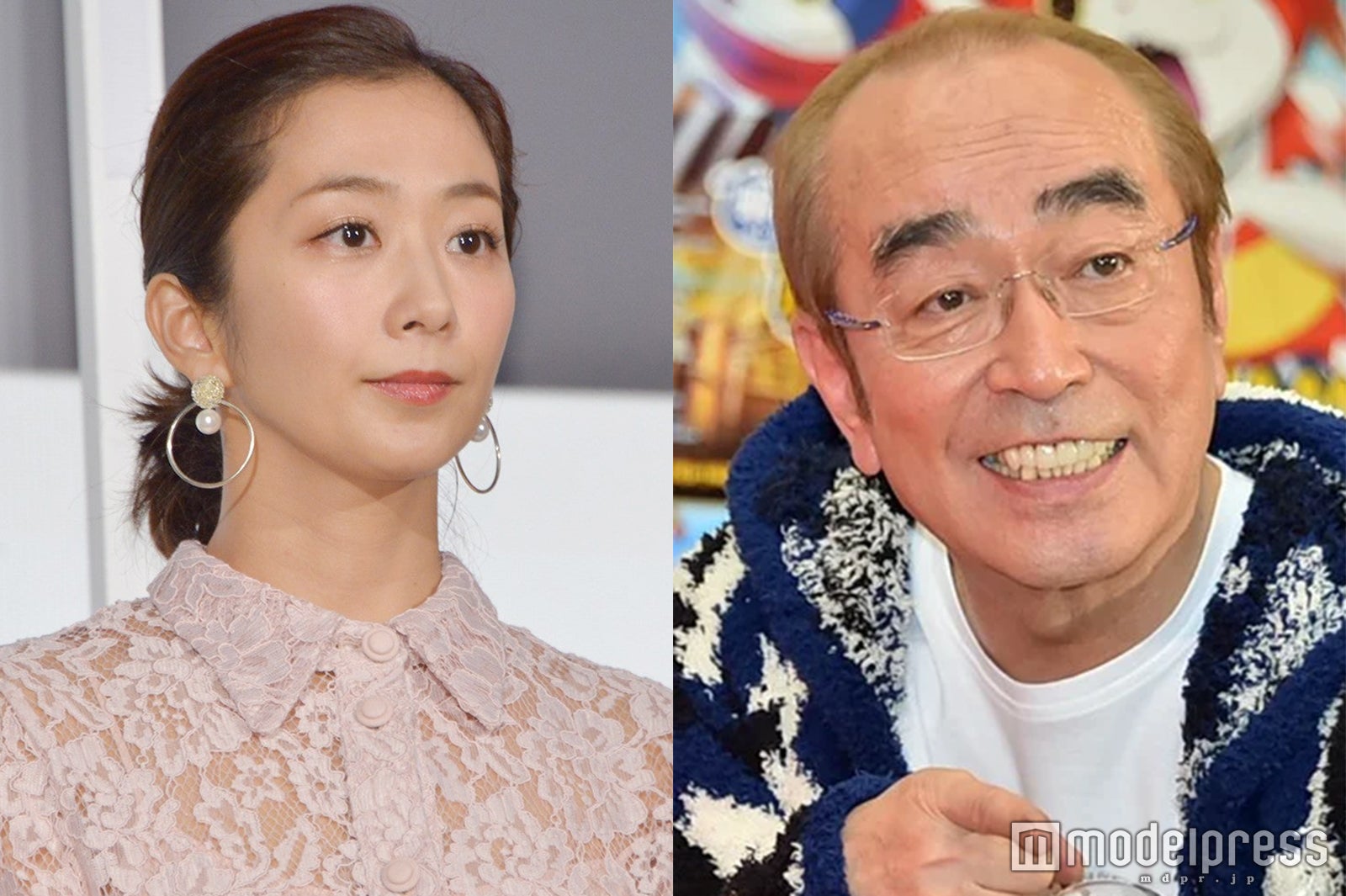 優香、志村けんさん訃報に「とてもとても悲しいです」長年コント番組で共演 - モデルプレス